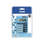 Blister calculatrice pocket bleue 8 chiffres avec �tui