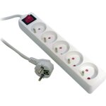 Bloc 5 prises 2p + t 16a + inter blanc