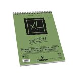 Bloc croquis a3 - canson - 50 feuilles - 160g - grain - mixte