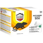 Blocs anti - rats et souris 300g - home defense - action radicale appetant - résistant aux températures ... Blocs anti - rats et souris 300g - home defense - action radicale appetant - résistant aux températures ...