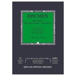 Bloc aquarelle - arches - a4 - grain fin - 12 feuilles - 300g
