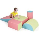 5pcs modules de motricité en mousse grands xl costway - blocs de construction sur logiciel avec housse ... 5pcs modules de motricité en mousse grands xl costway - blocs de construction sur logiciel avec housse ...