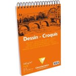 Bloc de dessin - non spcifi - a4 - 160g - 35 feuilles - blanc