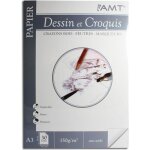 Bloc dessin et croquis - a3 - 30 feuilles - 150g / m2 - amt