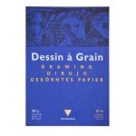Bloc dessin - clairefontaine - a3 - 180g - 30 feuilles - grain encoll