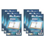 Bloc - pratique phmride - exacompta - 31112e - 6 - 120 x 82 mm - blanc - socle en bois ou plastique ...