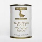 Bloc de foie gras de canard artisanal ? 400 gr foie gras luxe ? landes - sans additifs sans conservateurs ...