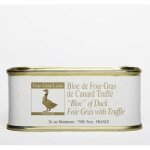 Bloc de foie gras de canard artisanal truff - foie gras luxe ? landes - aux truffes  toaster - sans ...