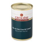 Bloc foie gras de canard mi - cuit (poids en gramme: 400 g)
