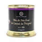 Bloc de foie gras de canard du prigord 200g