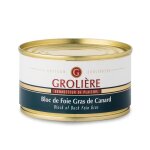 Bloc de foie gras de canard (poids en gramme: 130 g)