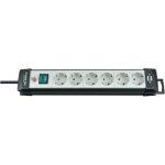 Bloc multiprise - brennenstuhl - premium line - 4 prises - 2 ports usb - interrupteur