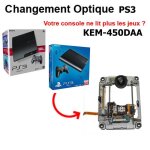 Bloc optique ps3 - sony - kem - 450daa - compatible ps3 slim cech - 20xx / 25xx / 30xx - r�pare lecture ...
