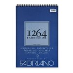 Bloc papier aquarelle - fabriano - 1264 - a3 - 300g - 30 feuilles - spiral� haut
