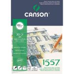 Bloc papier dessin - canson - 1557 - a5 - 180 g / m2 - 30 feuilles - blanc pur