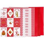 Bloc de papier scrapbooking a4 - vivi gade - nol - 24 pcs - tons assortis - mixte