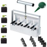 Bloc de terreau manuel 4pcs 5cm pour planter des graines presse motte pour semis outil pour planter des ...