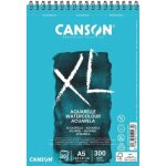 Bloc de papier aquarelle - canson - xl aquarelle - 20 feuilles a5 - 300g / m2 - grain fin Bloc de papier aquarelle - canson - xl aquarelle - 20 feuilles a5 - 300g / m2 - grain fin