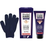 Blondepil homme creme depilatoire & gant gommant - aiselles & corps - peaux sensibles 200ml
