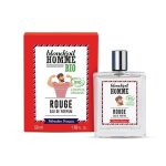 Blondepil homme eau de parfum rouge - certifie bio cosmos - 50 ml