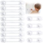 Bloque placard bebe - s�curit� enfant - loquets de s�curit� - blanc - mixte - b�b�