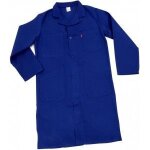 Blouse 3 - 4 coton bleu taille 2 � 7 taille 6 (xxl)