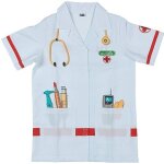 Klein - blouse docteur en tissu avec motifs imprims