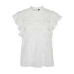 Blouse femme vero moda trine - snow white - s