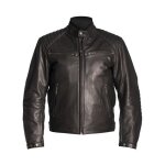 Blouson cuir buffalo helstons rocket - marron - m