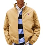 Blouson marron homme tommy hilfiger pad