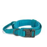 (blue collar / xl 50 - 60cm / cn)ensemble de colliers tactiques durables pour chiens pour animaux de ...