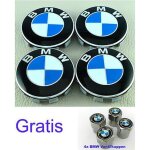 Bmw 4x68mm rim caches capuchon central de moyeu pour tous les originaux bmw jantes bmw gratuit 4x valve ...