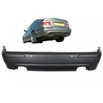 Pour bmw 5er e39 double sortie m5 look 95 - 03 pare - chocs arri�re pdc bumper