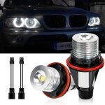 Pour bmw e39 e53 e60 e61 e64 e66 e87 x3 angel eye halo feu de position lat�ral ampoule led - oeil d?ange ...
