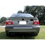 Pour bmw série 5 e39 berline becquet aileron lame spoiler de coffre 1995 - 2003 Pour bmw série 5 e39 berline becquet aileron lame spoiler de coffre 1995 - 2003