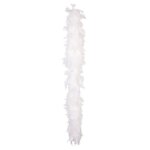 Boa en plumes - blanc - 180cm - accessoire de dguisement pour adulte