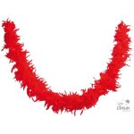 Boa en plumes - no name - rouge - 180 m - accessoire dguisement