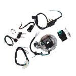 Bobine dallumage cdi faisceau de c�bles de bougie dallumage kit de stator magn�to pour 50 cc - 140 cc ...