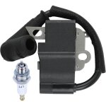 Bobine dallumage pour stihl fs40 fs40c fs50 fs56 ht56c fs56r km56c km56rc brushcutter trimmer avec bougie ...