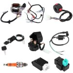 Bobine dallumage 50 70 90 110cc cdi faisceau de c�bles ensemble kit de c�blage atv d�marrage �lectrique ...
