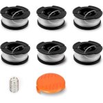 Bobines de fil pour coupe bordures black + decker longueur 9 m diam�tre du fil 165 mm 6 � bobine de fil ...