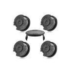 Bobine rechange pour coupe bordure - bosch - lot de 4 bobines de rechange - couvercle de bobine f016f04557 ...