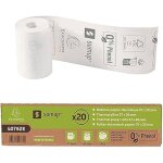 Bobines thermiques pour carte bancaire exacompta sumup - r�f. 40762e - 57x30mm - 1 pli thermique 55g ...