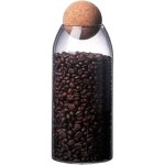 Bocaux de stockage en verre bocal hermetique pot en verre borosilicat� bocaux epices avec bouchon en ...