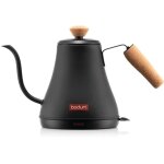 Bouilloire �lectrique - bodum - melior - 0. 8 l - 1000 w - long bec verseur