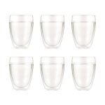 Bodum - pavina outdoor - set 6 gobelets double paroi plastique - pc - incassable - 0. 35 l Bodum - pavina outdoor - set 6 gobelets double paroi plastique - pc - incassable - 0. 35 l