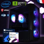 Bodvarok pc gamer fixe ? nvidia rtx 5060 ? intel core i5 12400f ? 16 go ram ddr4 ? ssd 1 to nvme ? windows ...