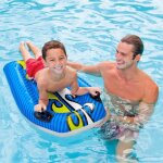 Bodyboard gonflable enfant - intex - 112x62 cm - 2 modles assortis - garon et fille
