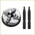 à bois manuel mandrin à 4 mâchoires auto centrage k02 - 63 / m14 pièces de à mandrin en métal à bois manuel mandrin à 4 mâchoires auto centrage k02 - 63 / m14 pièces de à mandrin en métal