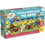 Les bois - puzzle panoramique - carotina baby - dveloppement de la logique, motricit fine